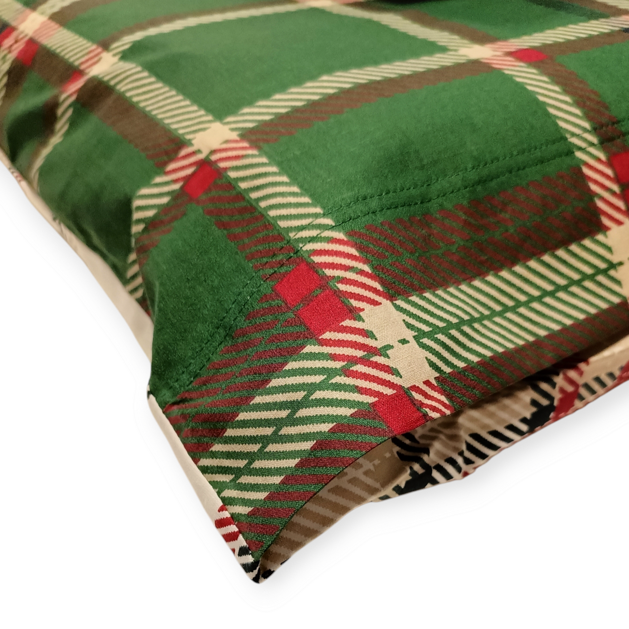 Parure Copripiumino Double Cotone Stampato Tartan– Eleganza e Comfort Made in Italy