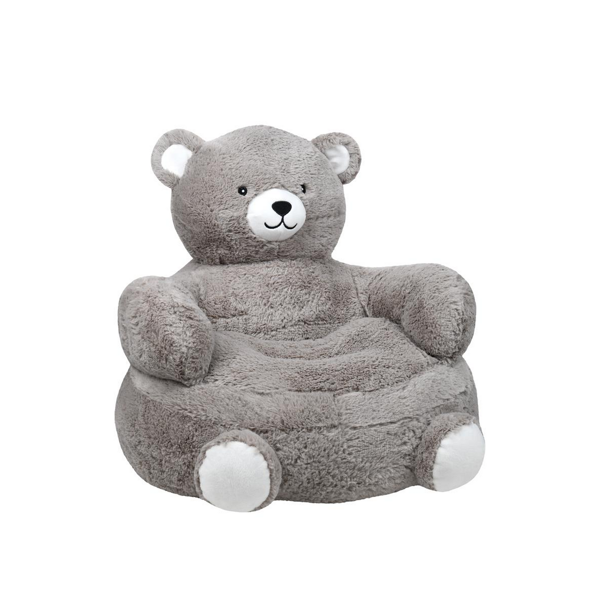 Pouf-Poltroncina Peluche Bambino-Griraffa-Orso-Scimmietta- Comoda e Morbida