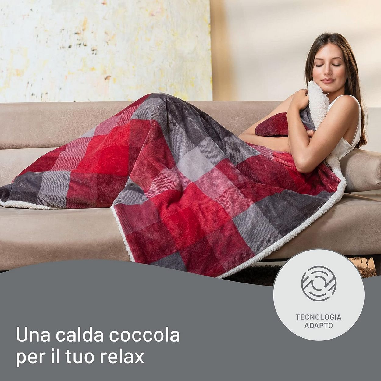 Plaid personalizzato economico