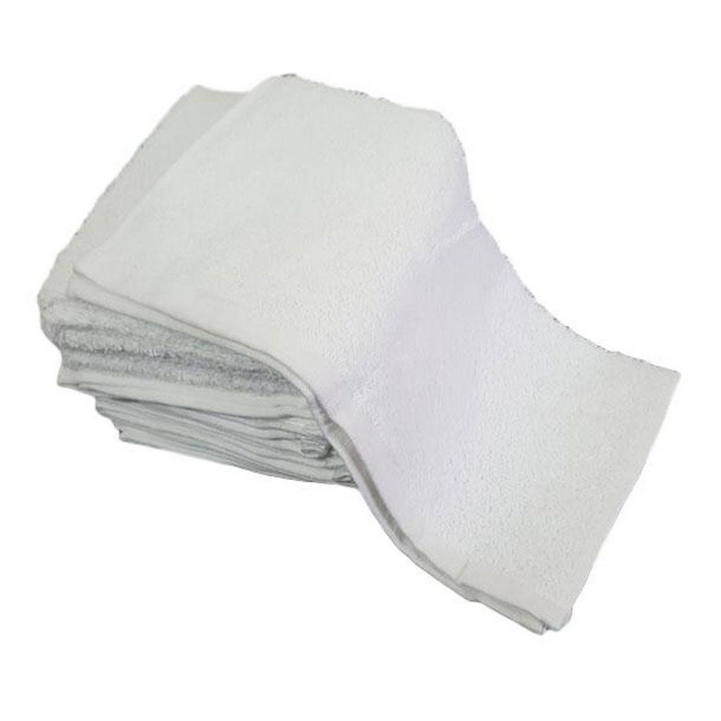 Set 10 Lavette asciugamano ospiti bagno albergo in spugna 30x30
