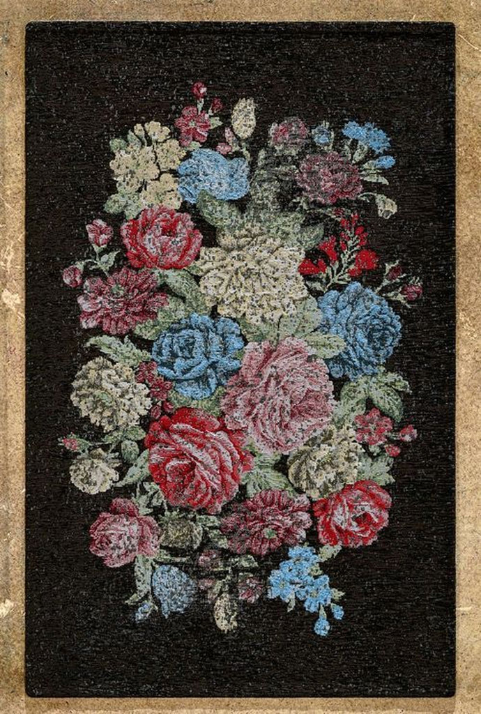 Tappeto passatoia Floreale shabby Made in Italy  Danubio