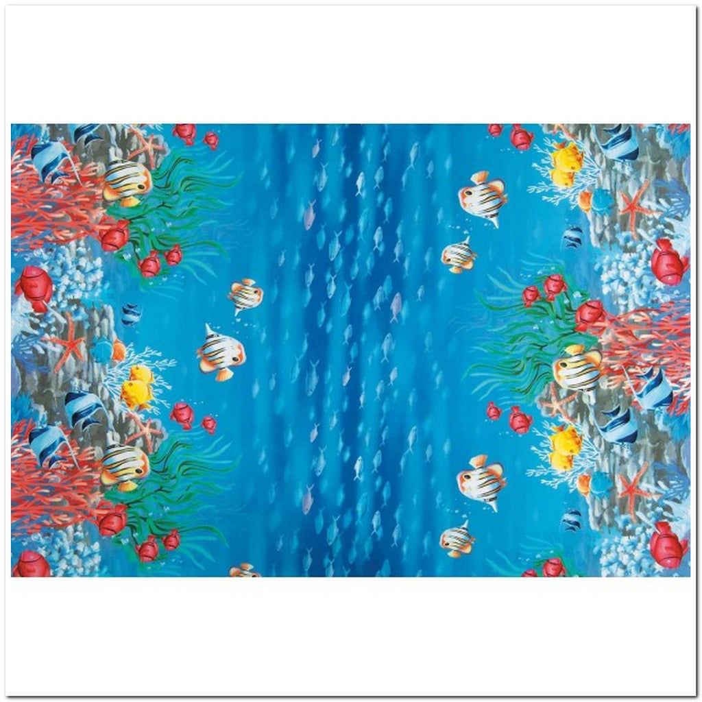 Rotolo tovaglia in plastica PVC mt 20 altezza cm 140 acquario Oceano