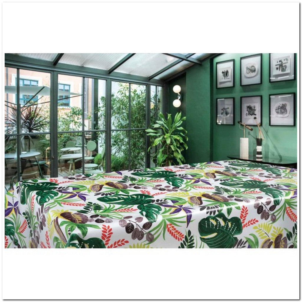 Rotolo tovaglia in plastica PVC mt 20 altezza cm 140 Amazzonia